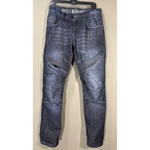 Speed & Strength Rust Redemption Moto Jeans Mens Sz 32x31 Armor Riding Pants